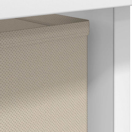 Sängbord med låda 2 pcs Vit 41 x 40 x 45 cm Konstruerat trä
