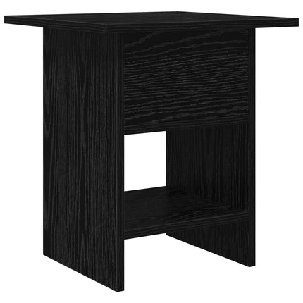 Sängbord 2 pcs Svart Ek 41 x 40 x 45 cm Konstruerat trä