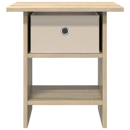 Sängbord 2 pcs Sonoma-ek 41 x 40 x 45 cm Konstruerat trä