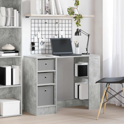 Skrivbord Betonggrå Konstruerat trä 100 x 40 x 75 cm