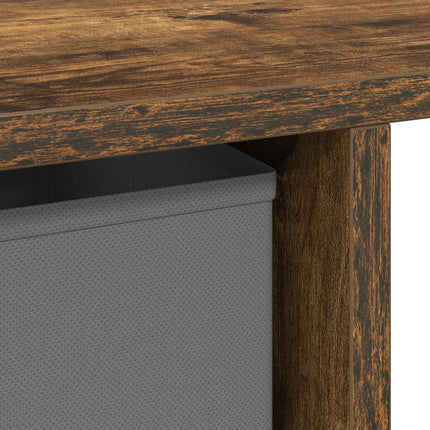 Skrivbord Rökt ek Konstruerat trä 100 x 40 x 75 cm