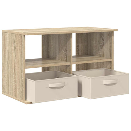TV-ställ med låda Sonoma-ek 79 x 40 x 48 cm