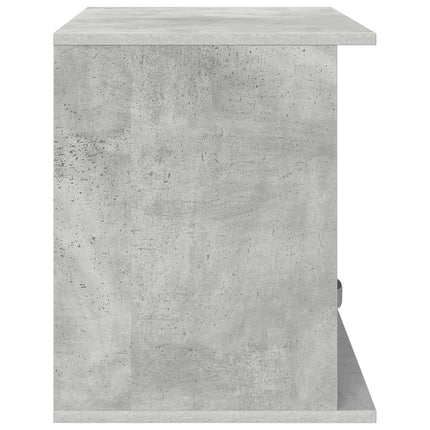 TV-ställ med låda Betonggrå 79 x 40 x 48 cm