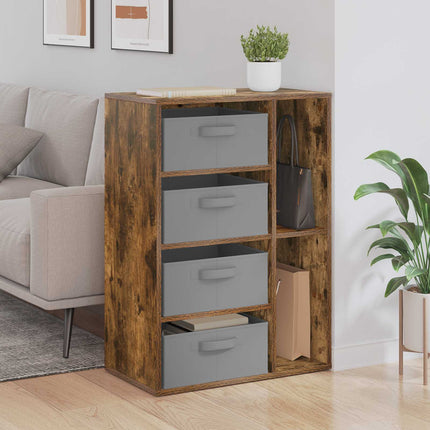 Sideboard med låda Rökt ek 60 x 33,5 x 84 cm