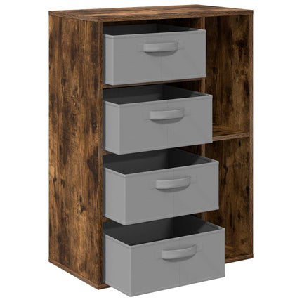 Sideboard med låda Rökt ek 60 x 33,5 x 84 cm
