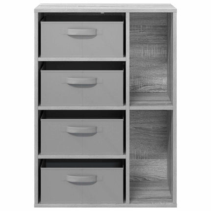 Sideboard med låda Grå Sonoma 60 x 33,5 x 84 cm