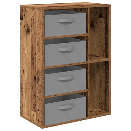 Sideboard med låda Gammalt trä 60 x 33,5 x 84 cm