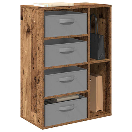 Sideboard med låda Gammalt trä 60 x 33,5 x 84 cm