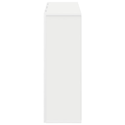 Sideboard med låda Vit 73,5 x 24 x 69,5 cm