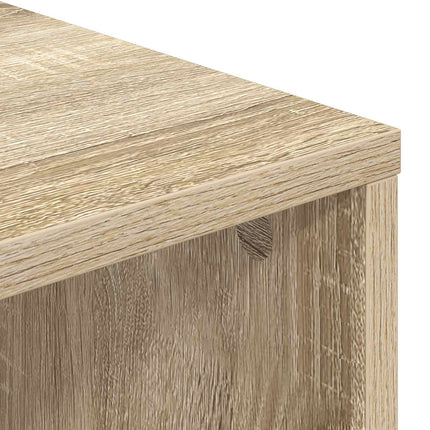 Sideboard med låda Sonoma-ek 73,5 x 24 x 69,5 cm