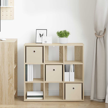 Sideboard med låda Sonoma-ek 73,5 x 24 x 69,5 cm