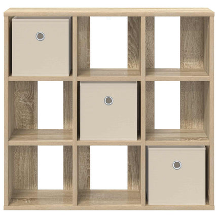 Sideboard med låda Sonoma-ek 73,5 x 24 x 69,5 cm