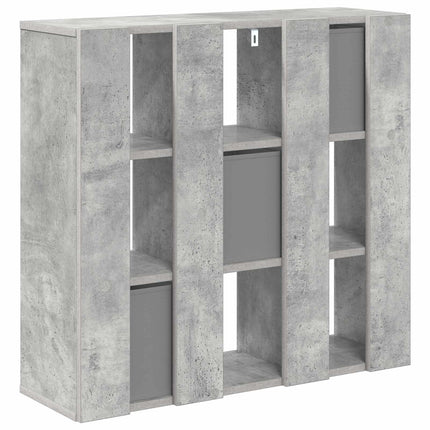 Sideboard med låda Betonggrå 73,5 x 24 x 69,5 cm
