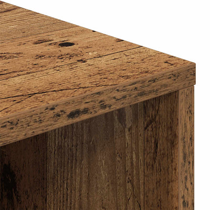Sideboard med låda Gammalt trä 73,5 x 24 x 69,5 cm