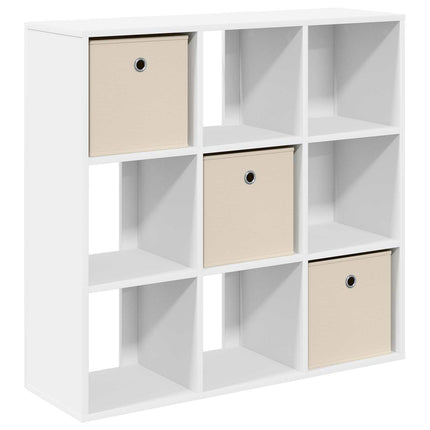 Sideboard med låda Vit 88,5 x 29 x 84,5 cm