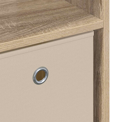 Sideboard med låda Sonoma-ek 88,5 x 29 x 84,5 cm