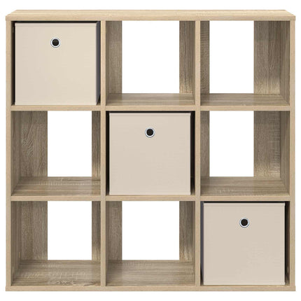 Sideboard med låda Sonoma-ek 88,5 x 29 x 84,5 cm