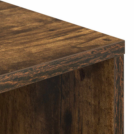 Sideboard med låda Rökt ek 88,5 x 29 x 84,5 cm