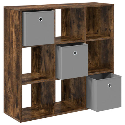 Sideboard med låda Rökt ek 88,5 x 29 x 84,5 cm