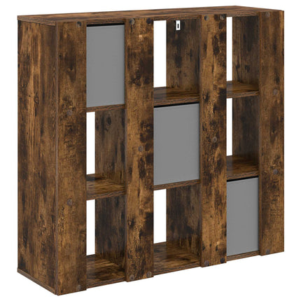 Sideboard med låda Rökt ek 88,5 x 29 x 84,5 cm
