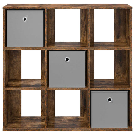 Sideboard med låda Rökt ek 88,5 x 29 x 84,5 cm