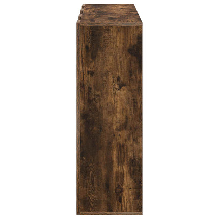 Sideboard med låda Rökt ek 88,5 x 29 x 84,5 cm
