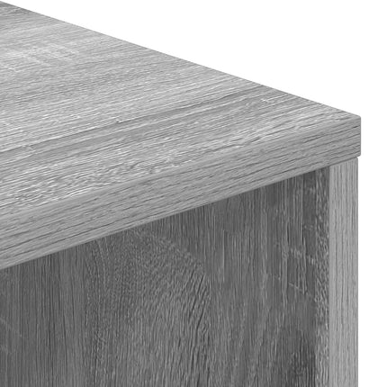 Sideboard med låda Grå Sonoma 88,5 x 29 x 84,5 cm