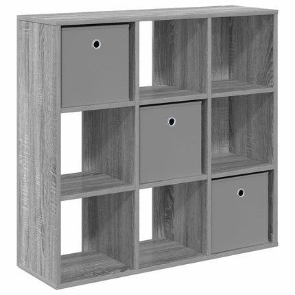 Sideboard med låda Grå Sonoma 88,5 x 29 x 84,5 cm