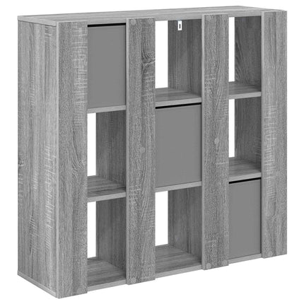 Sideboard med låda Grå Sonoma 88,5 x 29 x 84,5 cm