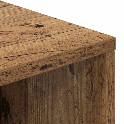 Sideboard med låda Gammalt trä 88,5 x 29 x 84,5 cm
