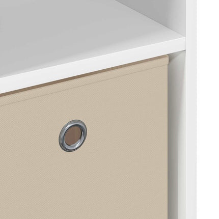 Sideboard med låda Vit 102 x 31 x 99,5 cm