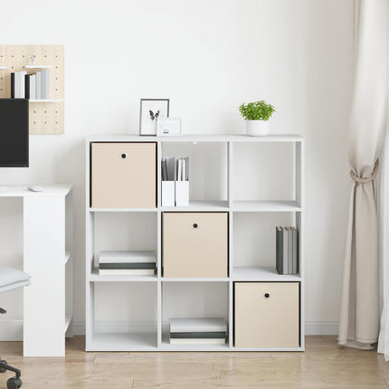 Sideboard med låda Vit 102 x 31 x 99,5 cm