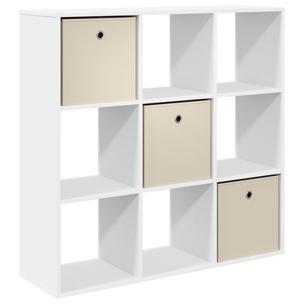 Sideboard med låda Vit 102 x 31 x 99,5 cm