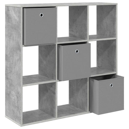 Sideboard med låda Betonggrå 102 x 31 x 99,5 cm
