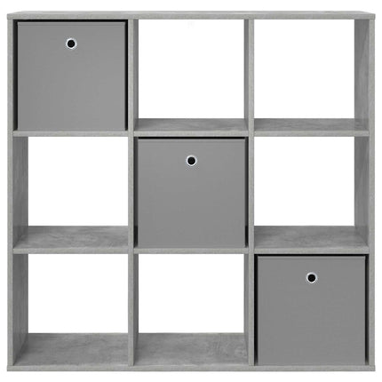 Sideboard med låda Betonggrå 102 x 31 x 99,5 cm