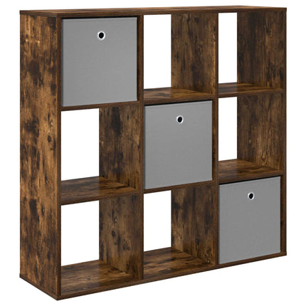 Sideboard med låda Rökt ek 102 x 31 x 99,5 cm