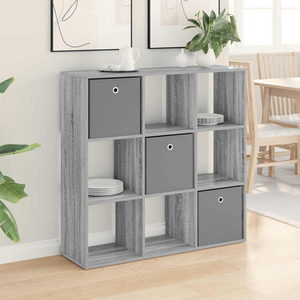 Sideboard med låda Grå Sonoma 102 x 31 x 99,5 cm