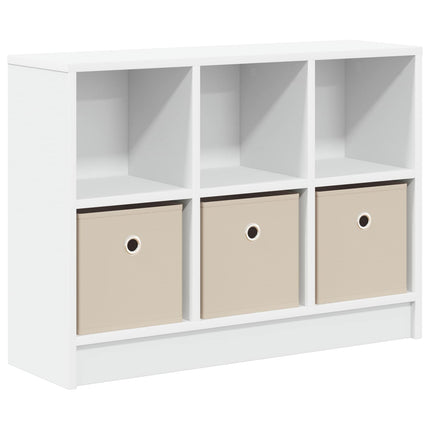 Sideboard med låda Vit 73,5 x 22,5 x 53,5 cm