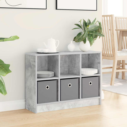 Sideboard med låda Betonggrå 73,5 x 22,5 x 53,5 cm