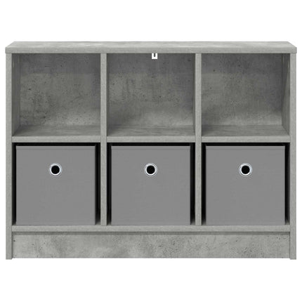 Sideboard med låda Betonggrå 73,5 x 22,5 x 53,5 cm