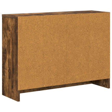 Sideboard med låda Rökt ek 73,5 x 22,5 x 53,5 cm