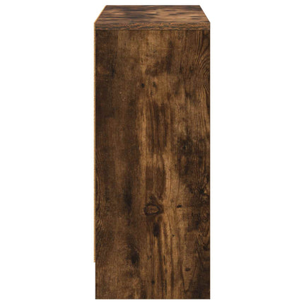 Sideboard med låda Rökt ek 73,5 x 22,5 x 53,5 cm