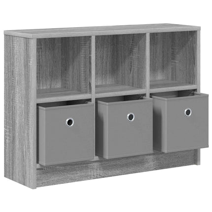 Sideboard med låda Grå Sonoma 73,5 x 22,5 x 53,5 cm