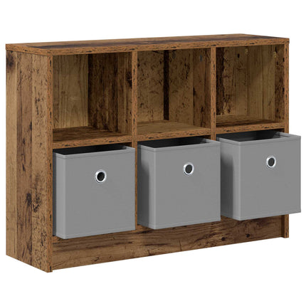 Sideboard med låda Gammalt trä 73,5 x 22,5 x 53,5 cm