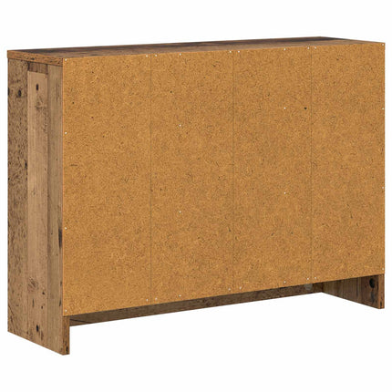Sideboard med låda Gammalt trä 73,5 x 22,5 x 53,5 cm