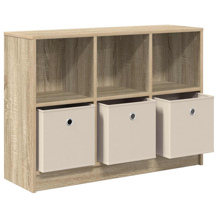 Sideboard med låda Sonoma-ek 88,5 x 27,5 x 63,5 cm