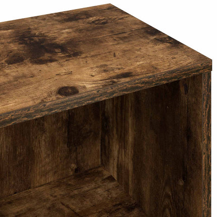 Sideboard med låda Rökt ek 88,5 x 27,5 x 63,5 cm