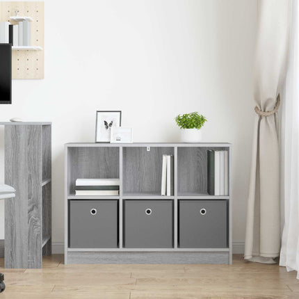Sideboard med låda Grå Sonoma 88,5 x 27,5 x 63,5 cm