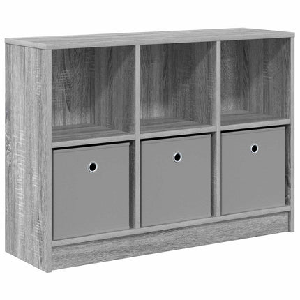 Sideboard med låda Grå Sonoma 88,5 x 27,5 x 63,5 cm
