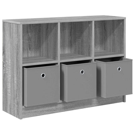 Sideboard med låda Grå Sonoma 88,5 x 27,5 x 63,5 cm